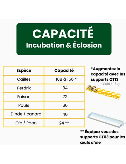 Couveuse automatique Cimuka CT60SH