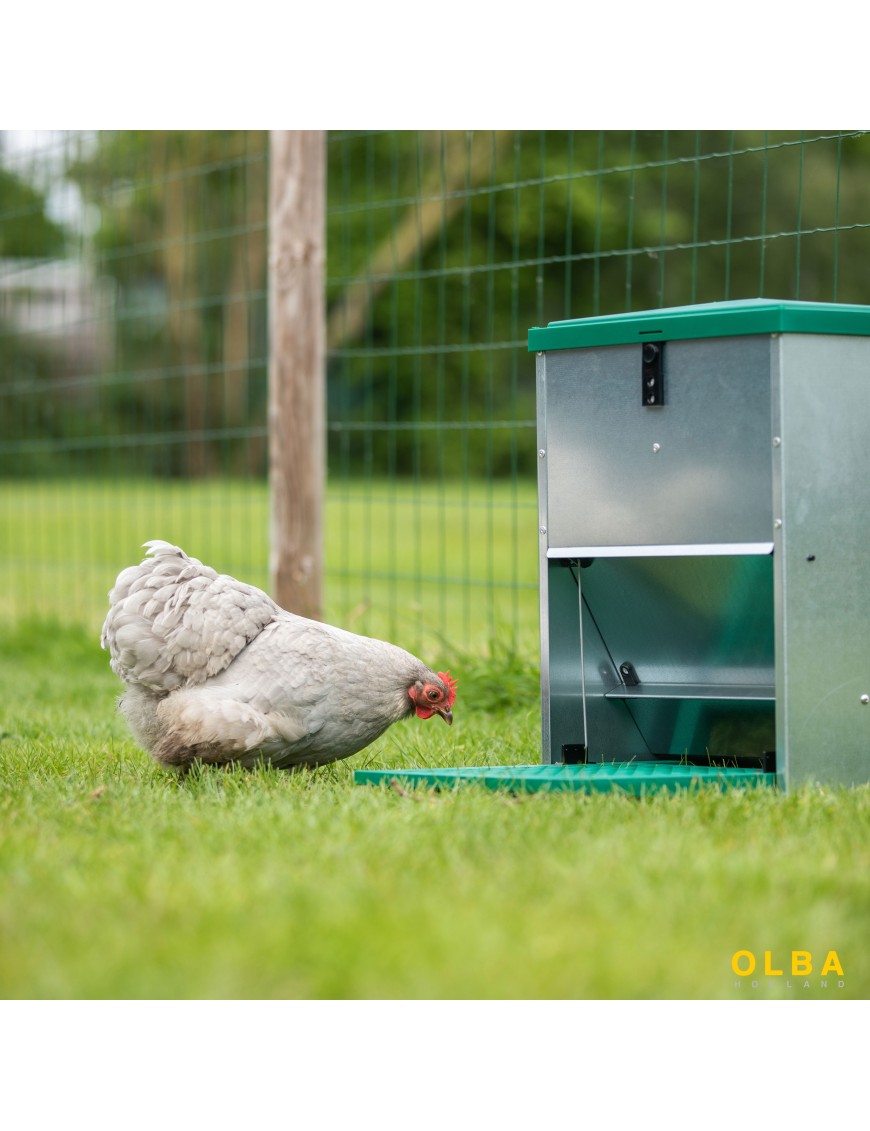 Mangeoire à pédale feedomatic 12 kg + protection anti rats